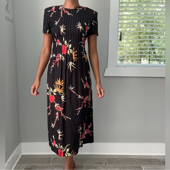 Tropical maxi dress - Picture 1 of 2